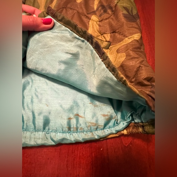 Vintage Vietnam War Souvenir Quilted Tour Embroidered Camo Jacket 69-70 PHU BAI - Picture 15 of 16